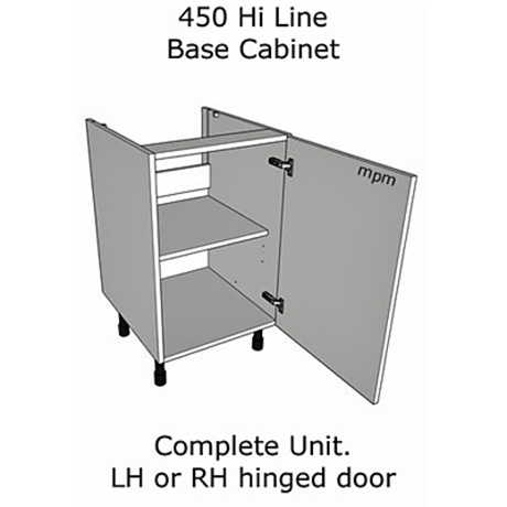 Hybrid 450mm wide Hi Line Base Units