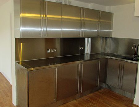 Small Stainless Steel Kitchen