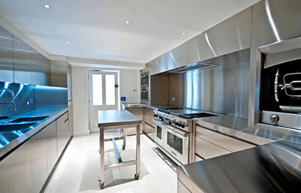 stainless steel kitchen wall cupboards